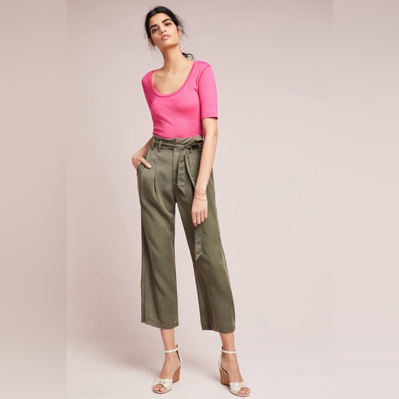 EUC Anthropologie Michael Stars Short Sleeve Top Womens XS/S Metallic Pink USA - Picture 2 of 12